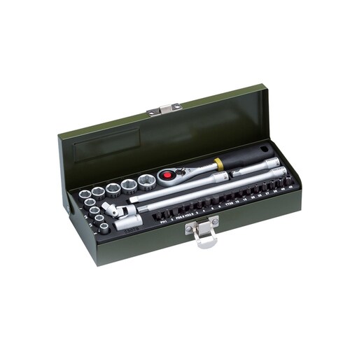 32点・精密マグネットソケット+ビットセット