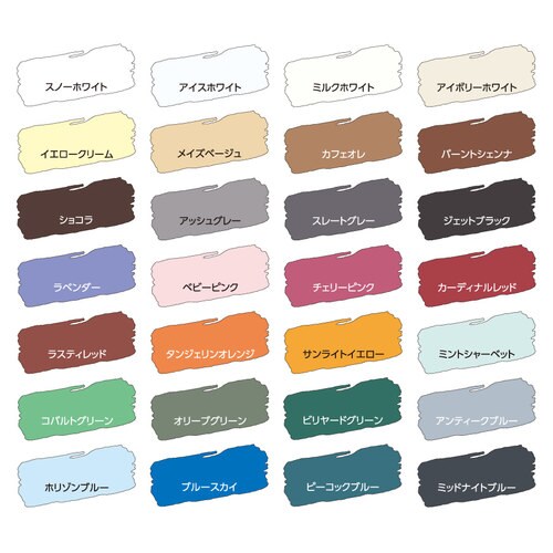 水性多用途ペイント マット ミルクホワイト