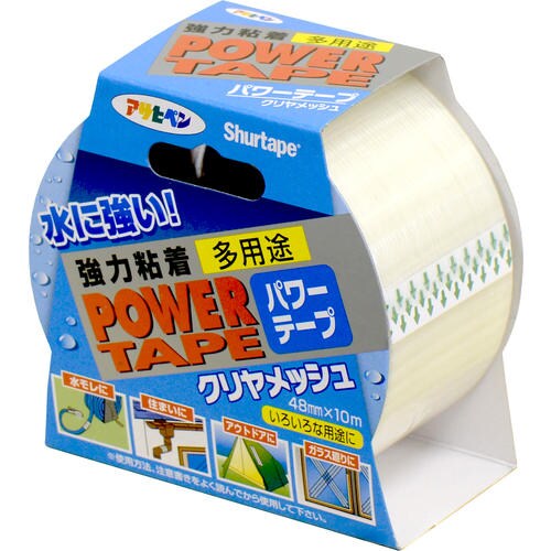 パワーテープ クリヤメッシュ 48mmX10M