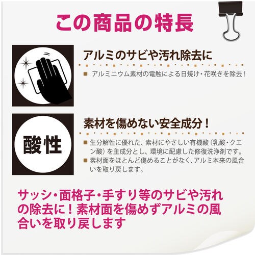 復活洗浄剤 アルミ用 4L