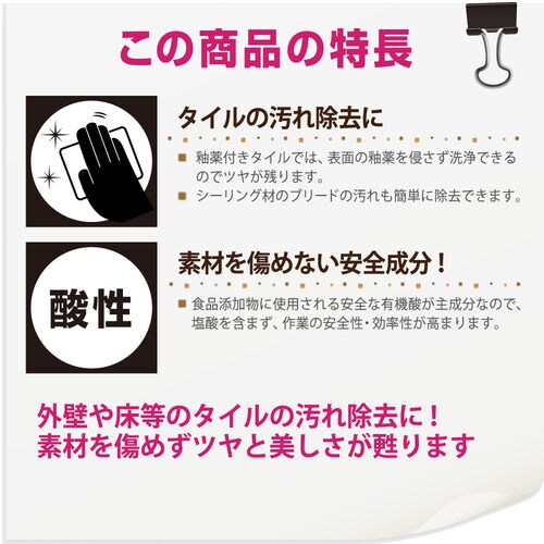 復活洗浄剤 タイル用 100ML