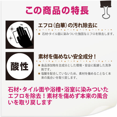 復活洗浄剤 エフロ用 300ML