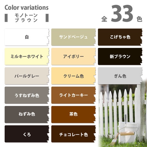 油性トップガード 茶色 0.1L