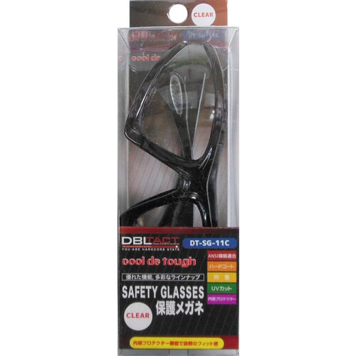 DBLTACT セーフティゴーグル クリア 11C