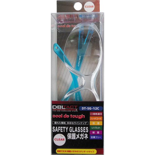 DBLTACT セーフティゴーグル クリア 12C