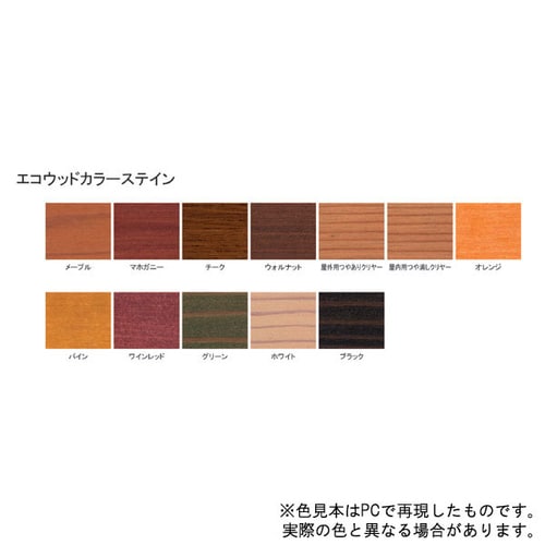 エコウッドカラーステインウチツヤケシC262595