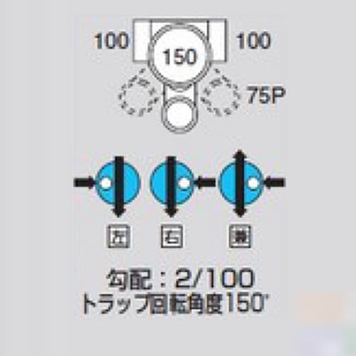 ビニマストラップM−UT右100X75P−150