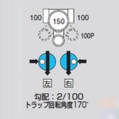 ビニマストラップM−UT右100X100P−150