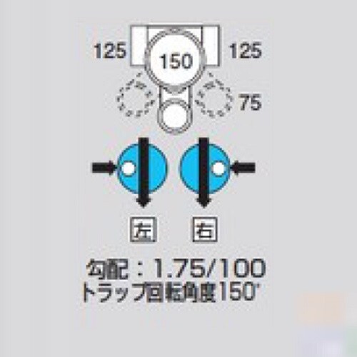 ビニマストラップM−UT左125X75S−150