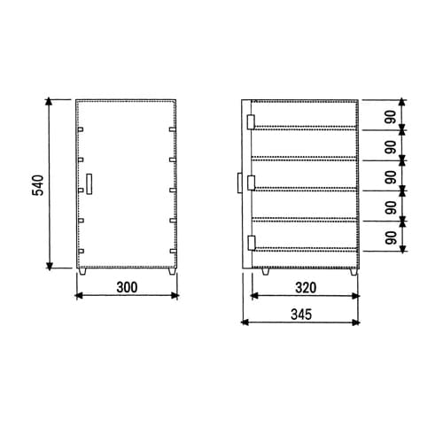 デシケーター予備棚板 H−1型用(アクリル)