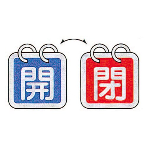 バルブ開閉札 特15−65A