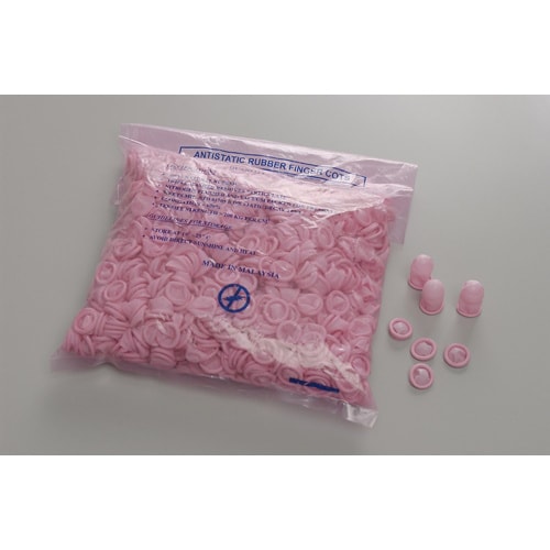 天然ゴム製静電防止指サック L(1000本入)