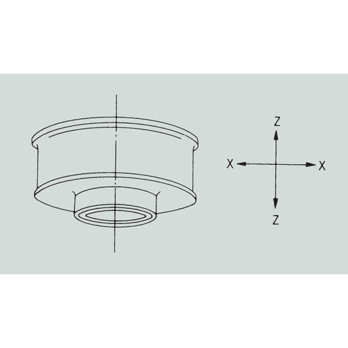 吊下げ型(小型)防振ゴム ES0001