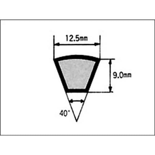 耐熱Vベルト(レッド)A型 No.39