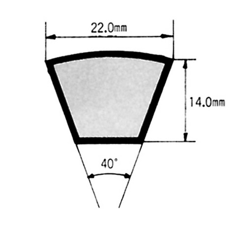 スタンダードVベルト C形No.55