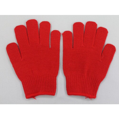 #138 赤 のびのびファンシーグローブ