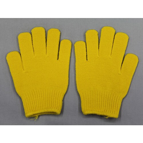 #138 黄 のびのびファンシーグローブ