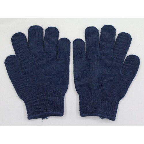 #138 紺 のびのびファンシーグローブ