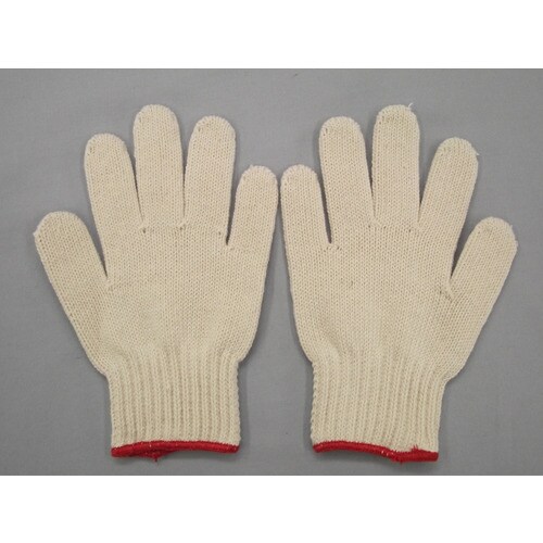 #147 エコ綿厚手純綿手袋女性用