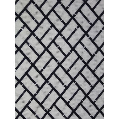 #1910 紺 菱竹柄和手ぬぐい 100cm