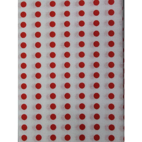 #1913 和手ぬぐい豆絞り 赤 90cm