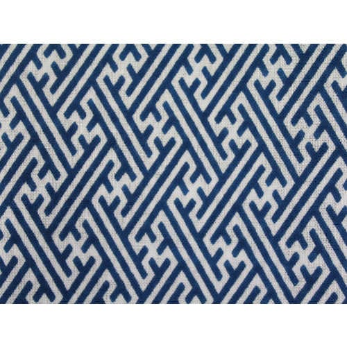 #1917 青 鞘型柄和手ぬぐい両面柄100cm