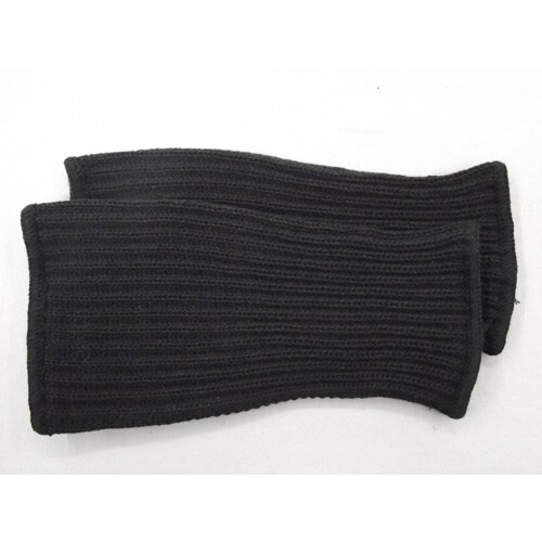 #1962−2P黒 十番勝負手甲超ロング純綿カラー