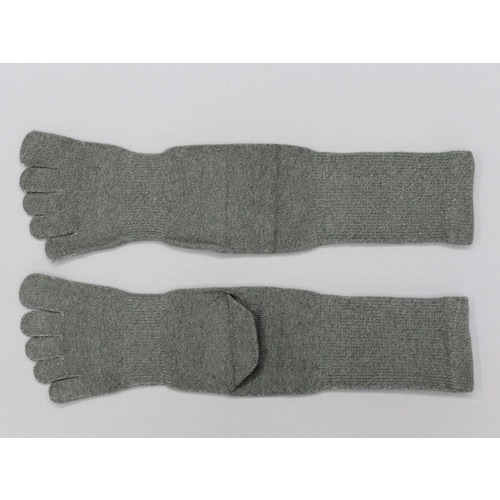 #3043−3PLL 絹5本指 モクカラー 3足組