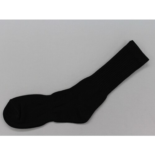 #3183−3P LLマイドオオ絹先丸 黒 3足組