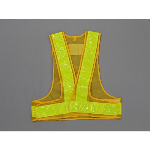 #9660YY−L 黄/黄目立チタガリ屋反射ベスト