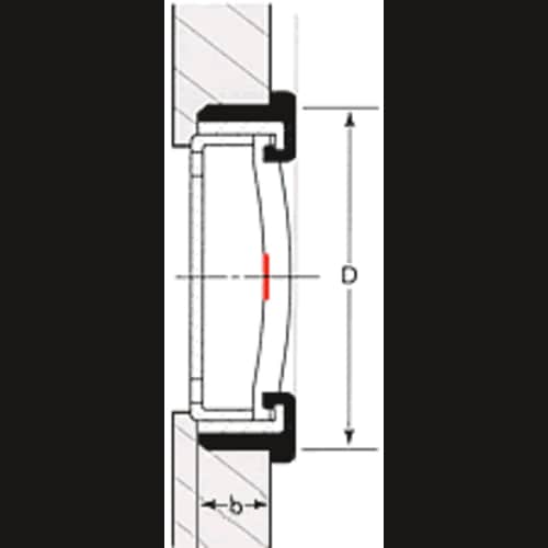 オイルレベルゲージ A型 OLG−50A 20個入