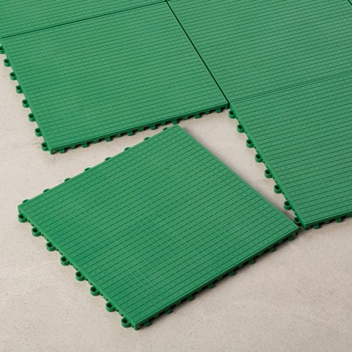 ジョイント制電マットII グリーン