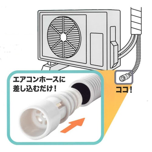 エアコン排水ホース 防虫キャップ 3個セット