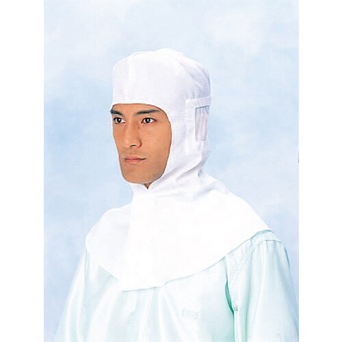 無塵キャップ 723 後ろゴム 白