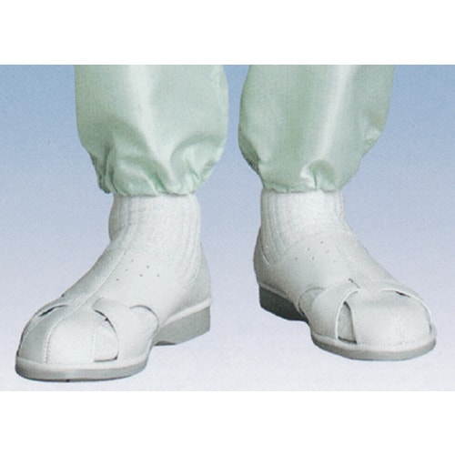 静電サンダル(かかと付)414 白 22.0cm