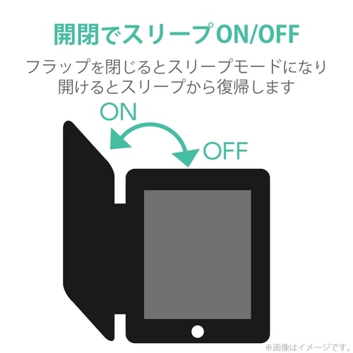 iPadAir10.9 手帳ケース 回転 ネイビー