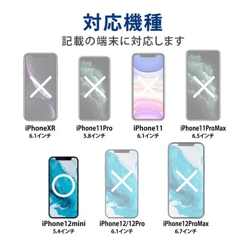 iPhone12miniガラスフィルム/BL