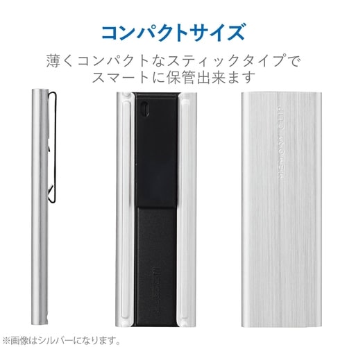 クリップ付 SIMカードケース ブラック