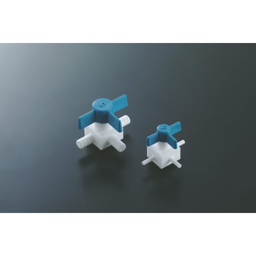 PTFE 3方ストップコック 5Φ用