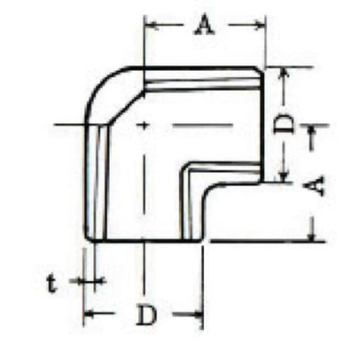 銅合金C3771 エルボ BS L1/8