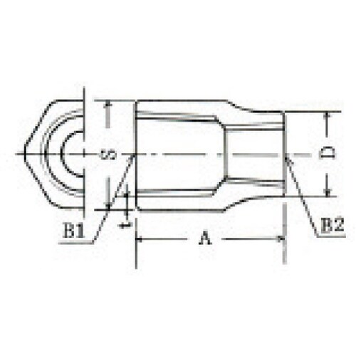 銅合金BC−6 異径ソケット BC RS1x1/2