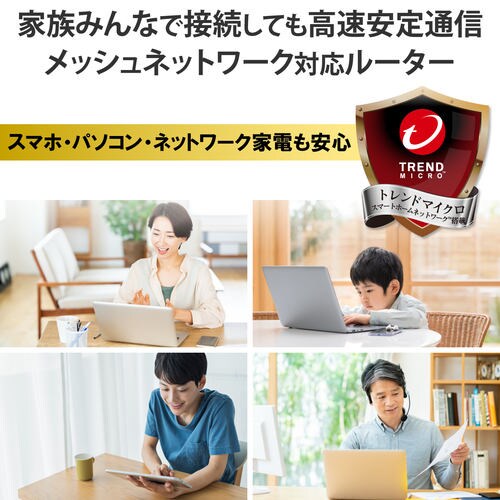 無線LANルーター親機単体 メッシュ IPv6