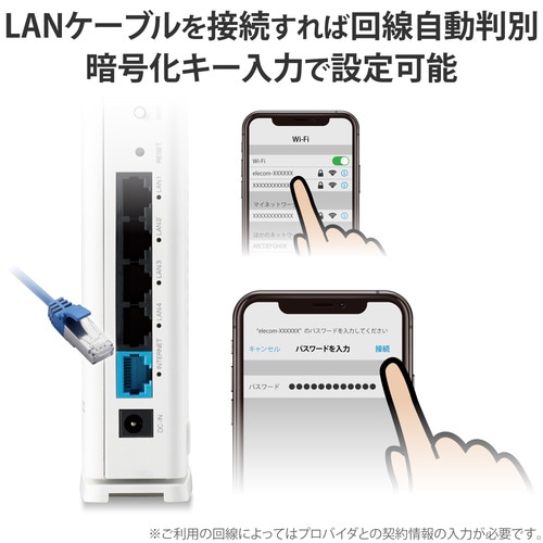 無線LANルーター親機単体 メッシュ IPv6