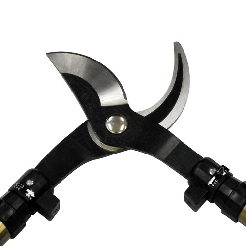 葵日本 アルミ柄伸縮太枝切鋏 短柄