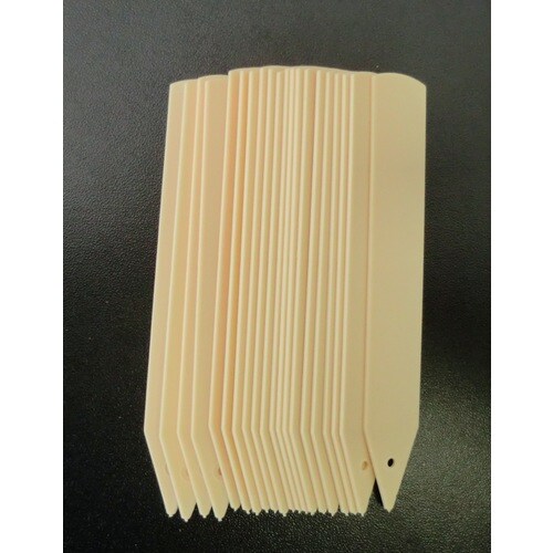 自然 立型ラベル 木地9cm 20枚