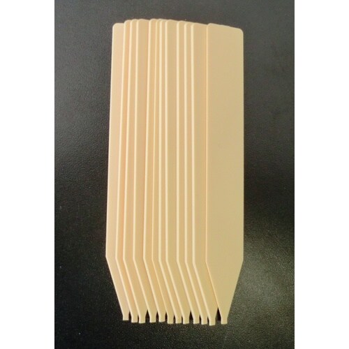 自然 立型ラベル 木地11cm 12枚