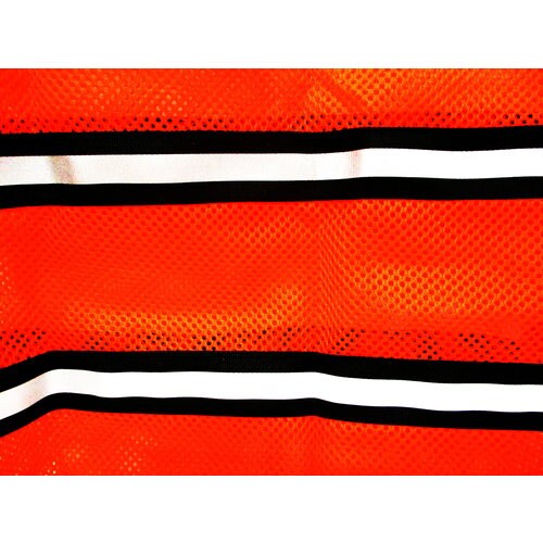 反射ビブス オレンジ