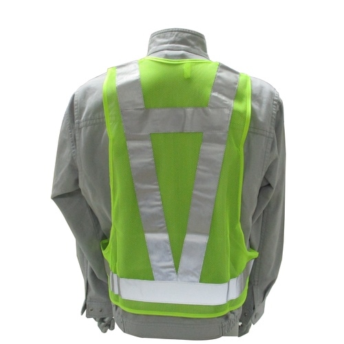 高輝度反射帯安全ベスト 黄色