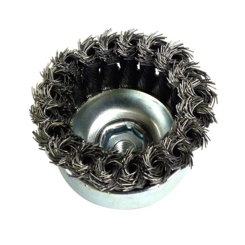 極龍 強靭ヒネリブラシ80mm 鋼線