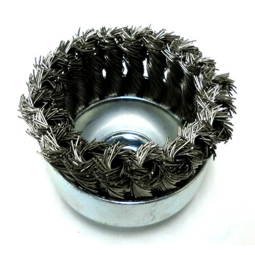 極龍 強靭ヒネリブラシ80mm ステン線